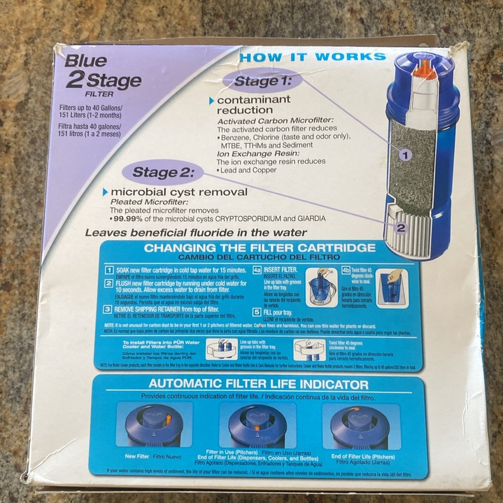 PUR replacement filters three pack new inbox - Picture 2 of 4